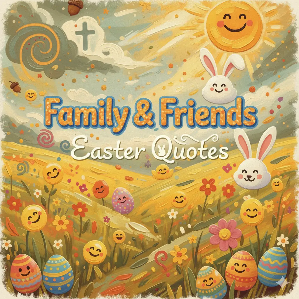 Family & Friends Easter Quotes