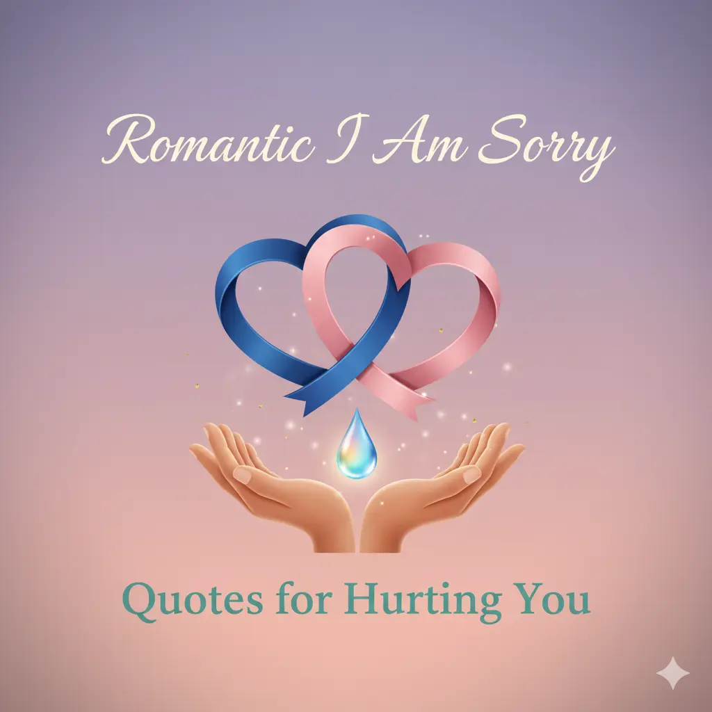 Romantic I Am Sorry Quotes for Hurting You