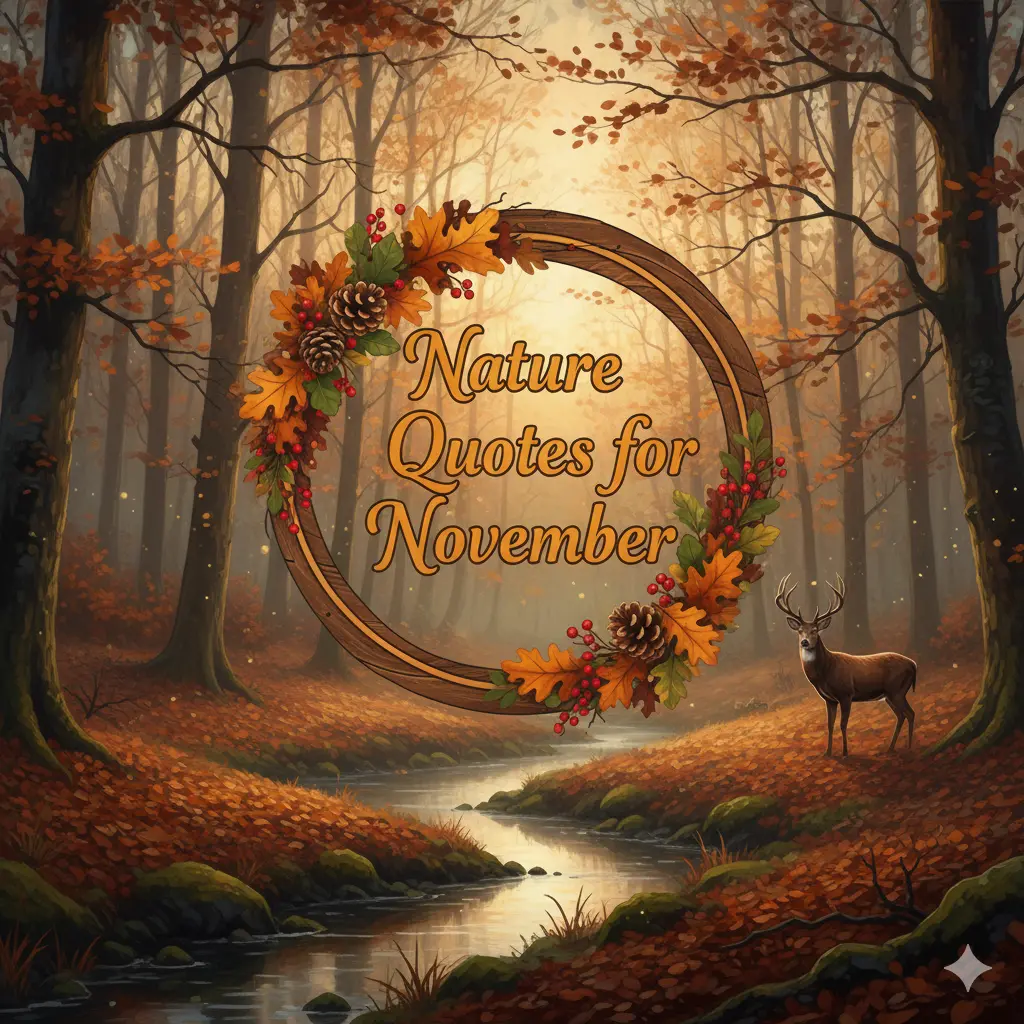 Nature Quotes for November
