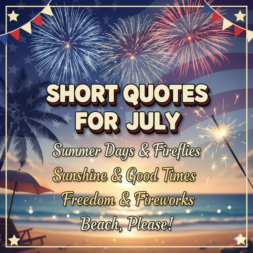 Short Quotes for July