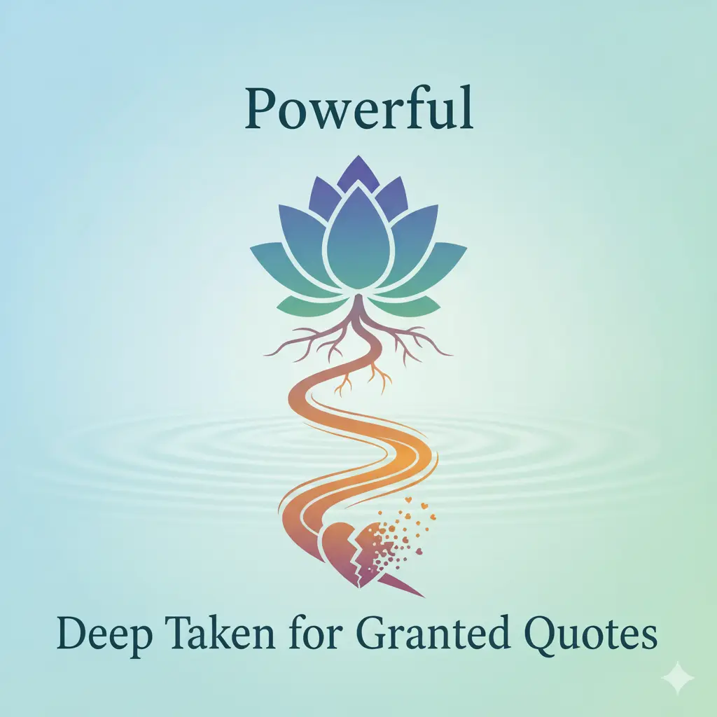 Powerful Deep Taken for Granted Quotes