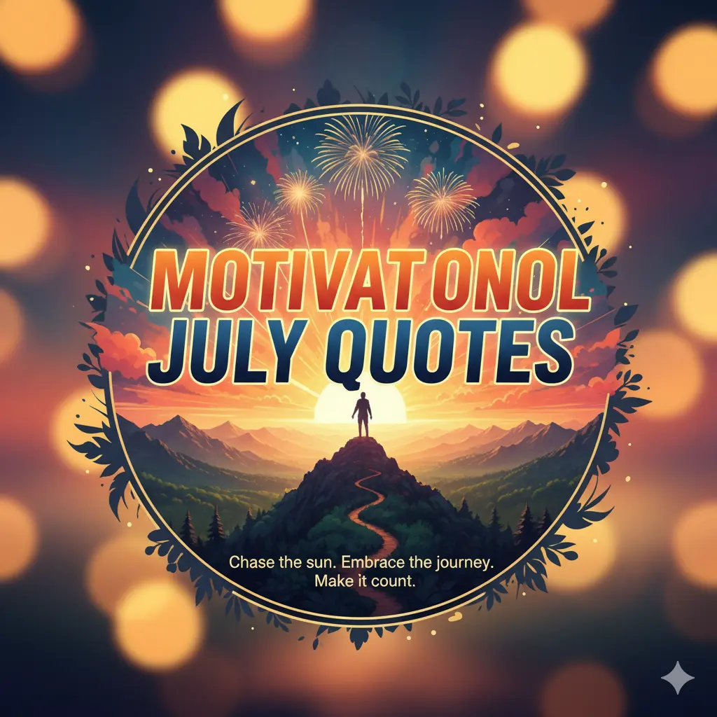 Motivational July Quotes