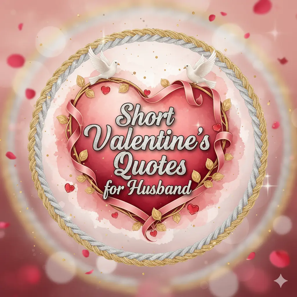 Short Valentine’s Quotes for Husband