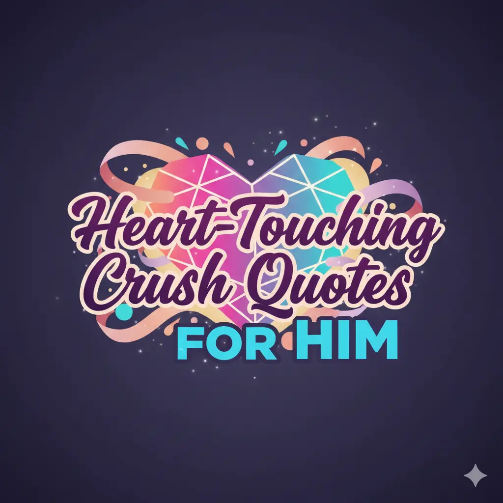 Heart-Touching Crush Quotes for Him