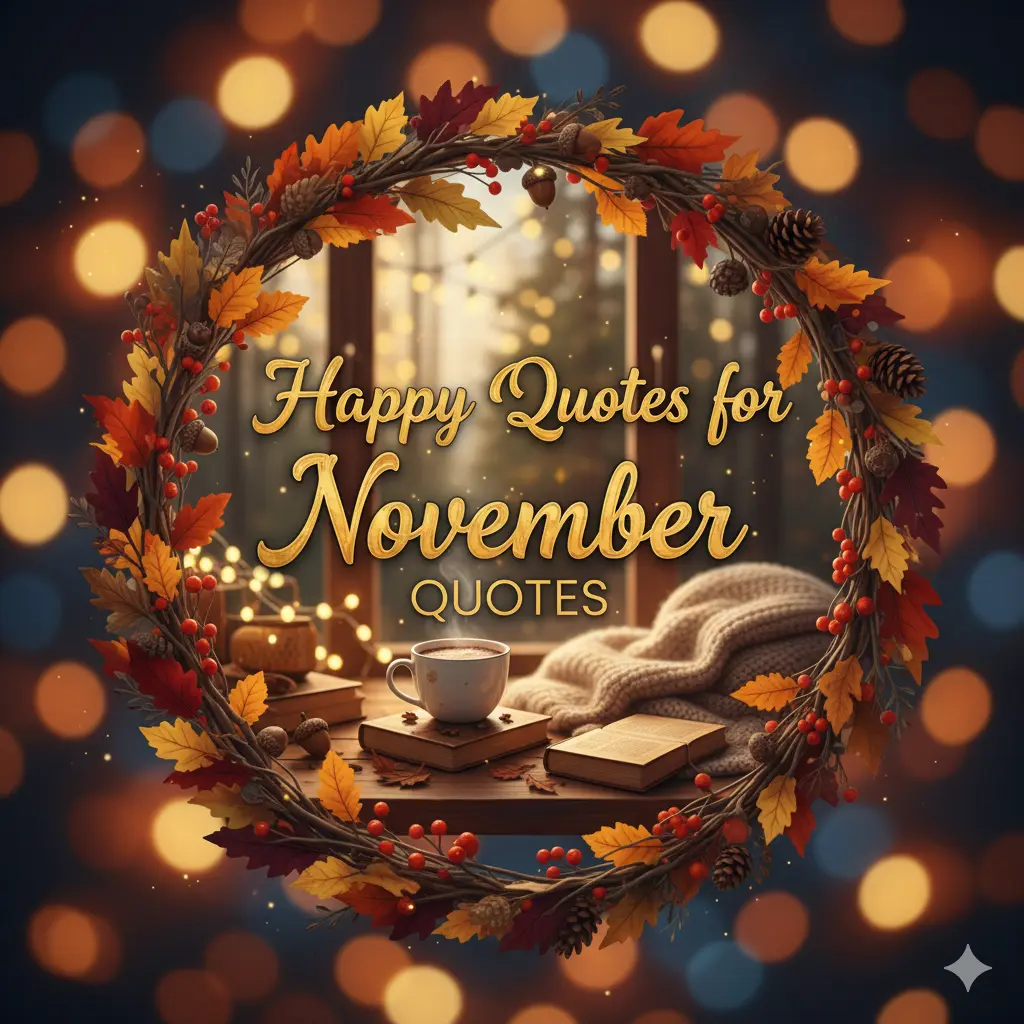 Happy Quotes for November