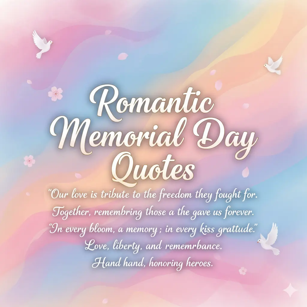 Romantic Memorial Day Quotes