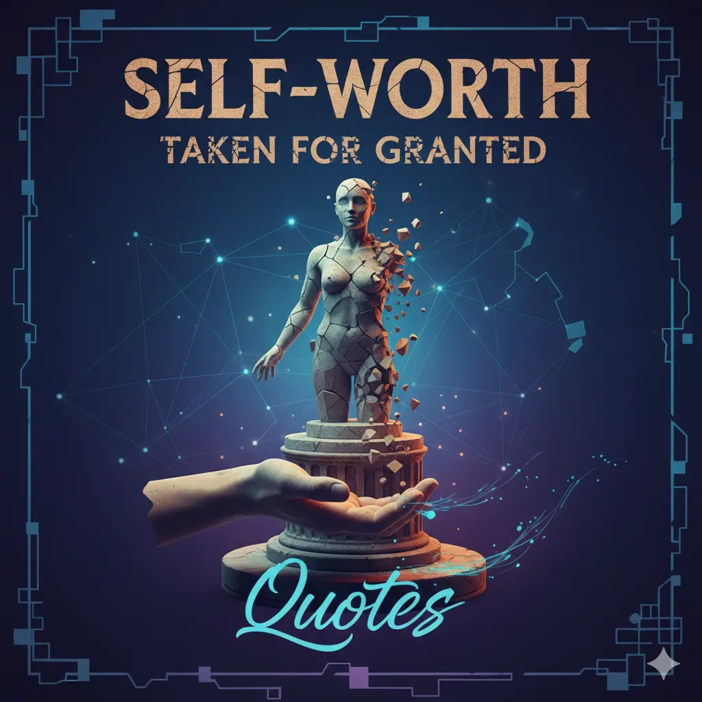 Self Worth Taken for Granted Quotes