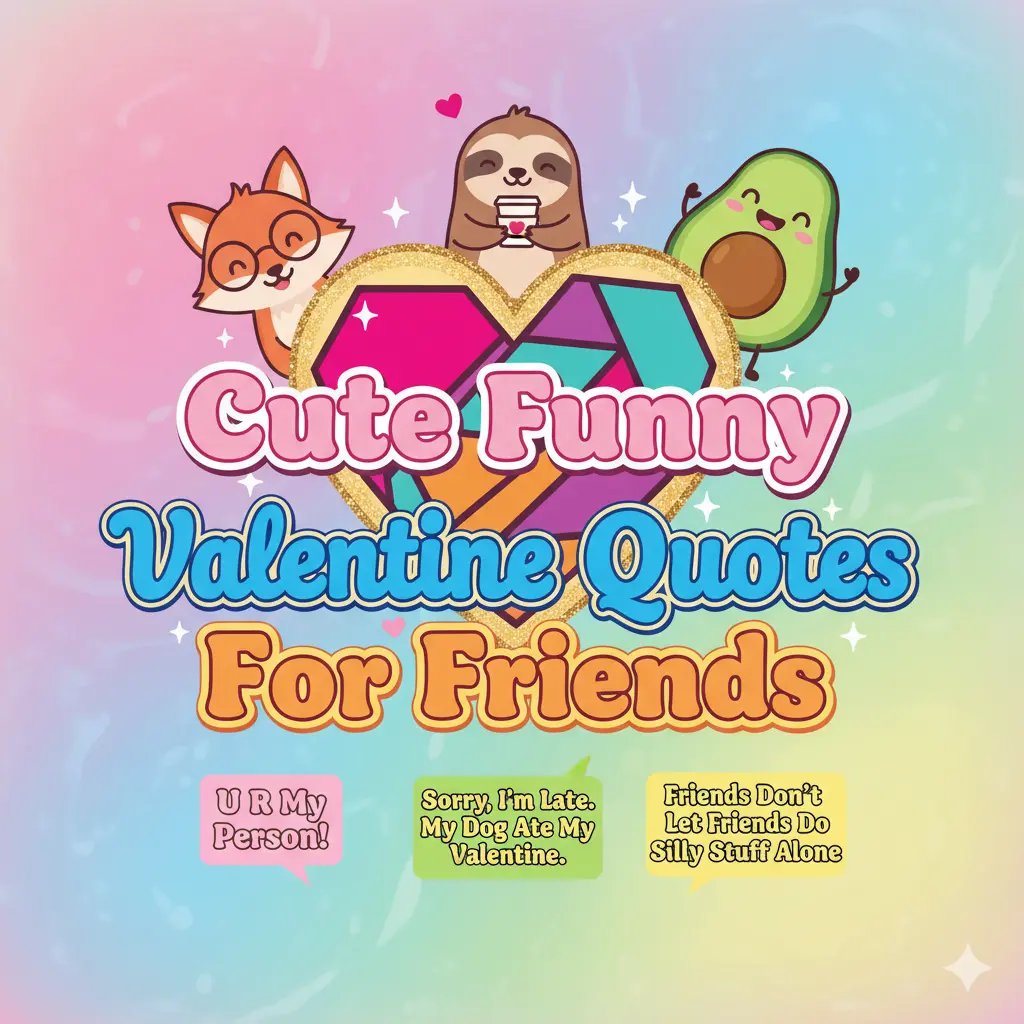 Cute Funny Valentine Quotes for Friends