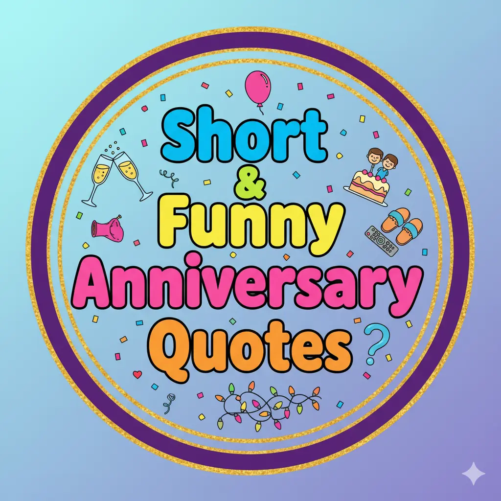 Short & Funny Anniversary Quotes
