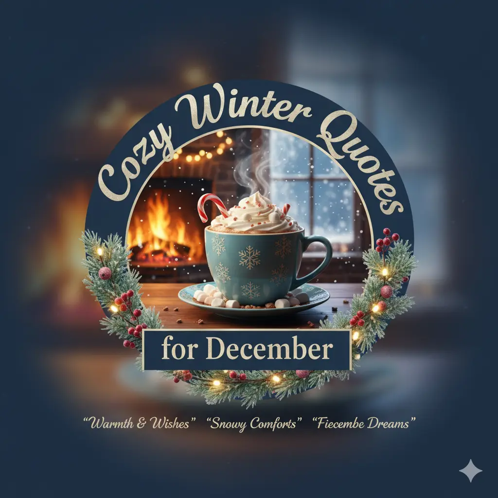 Cozy Winter Quotes for December