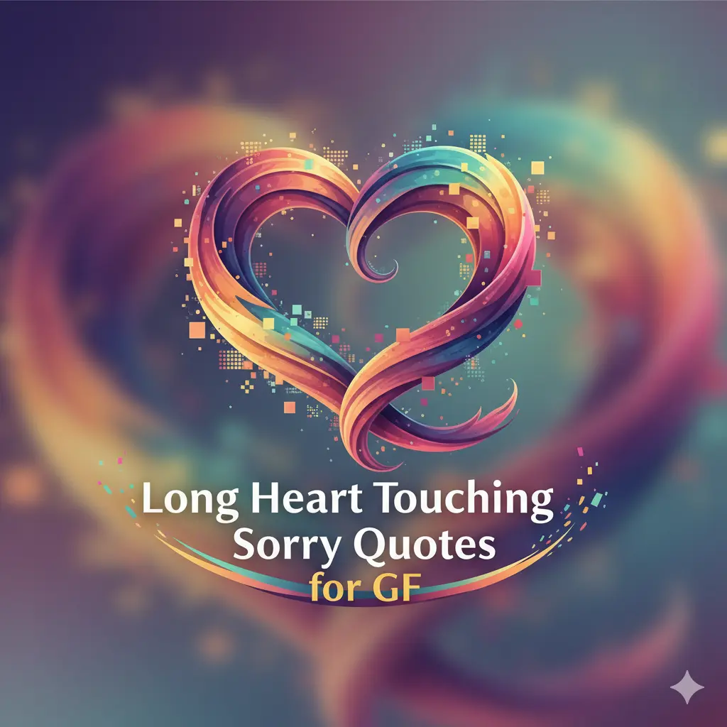 Long Heart Touching Sorry Quotes for GF