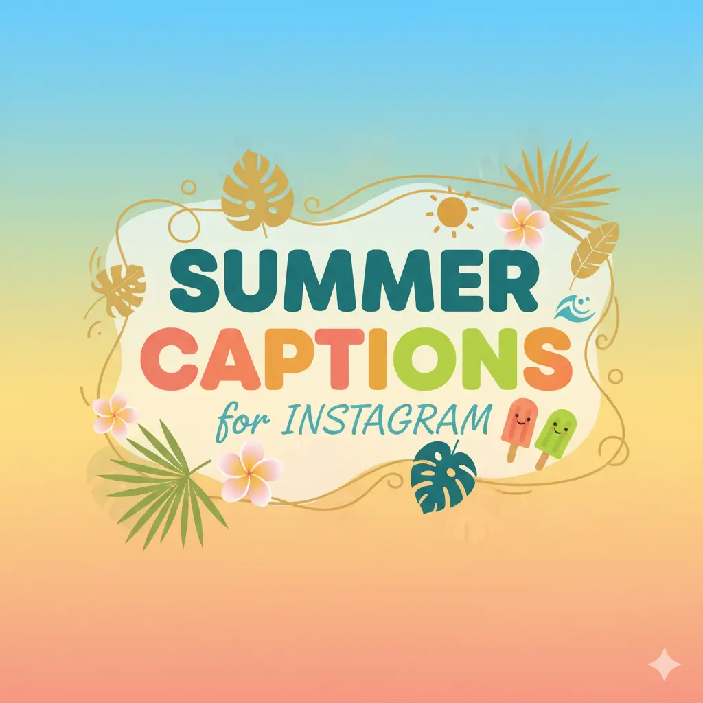 Summer Captions for Instagram