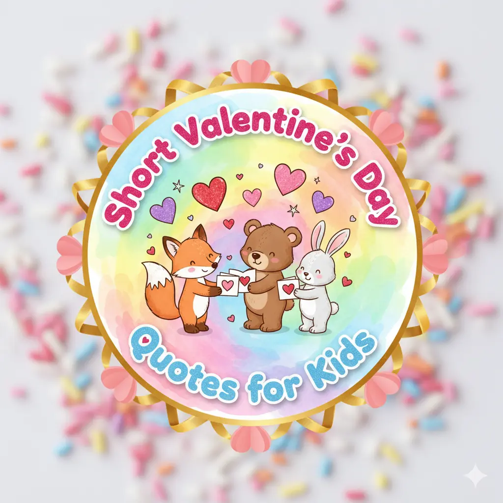 Short Valentine’s Day Quotes for Kids