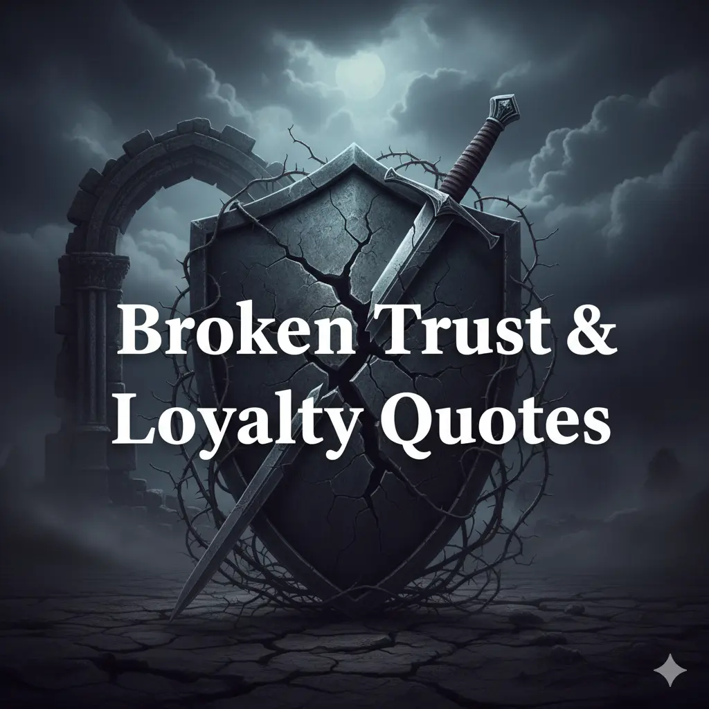 Broken Trust & Loyalty Quotes
