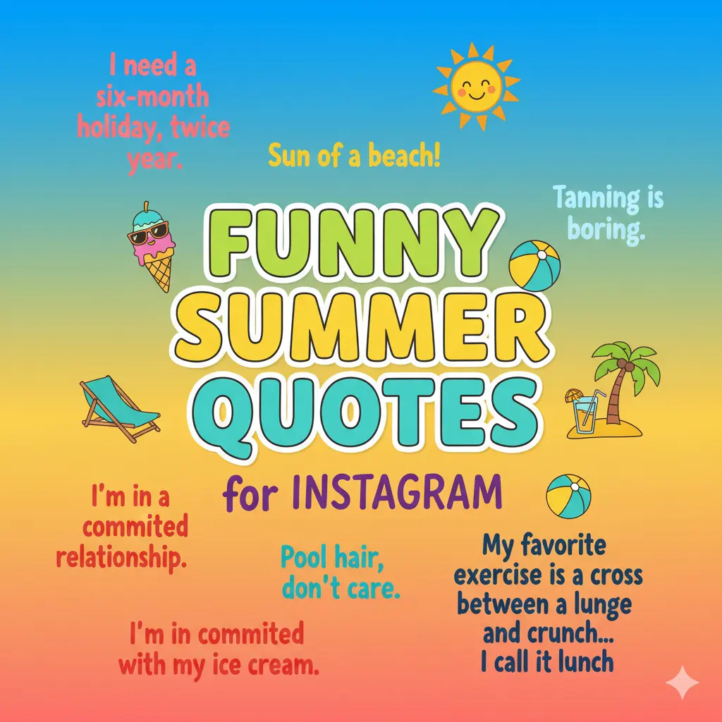 Funny Summer Quotes
