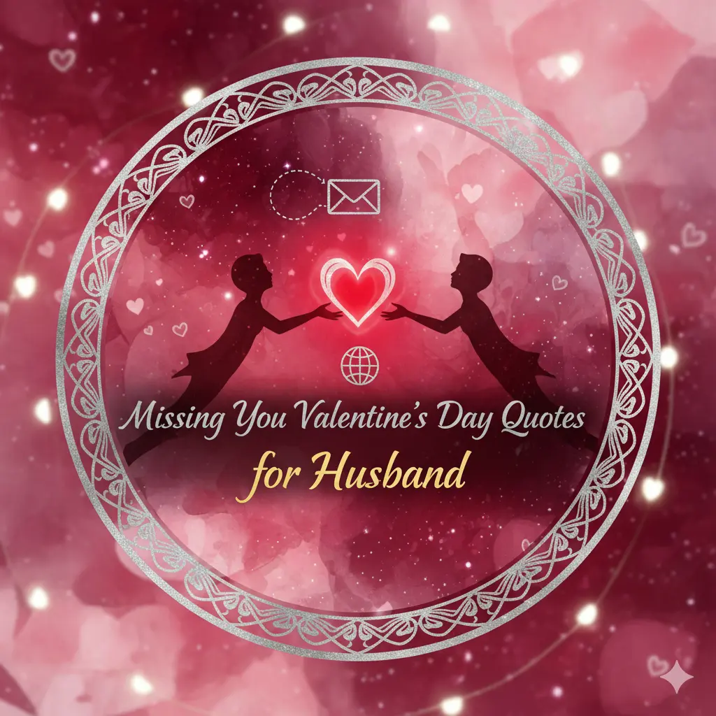 Missing You Valentine’s Day Quotes for Husband