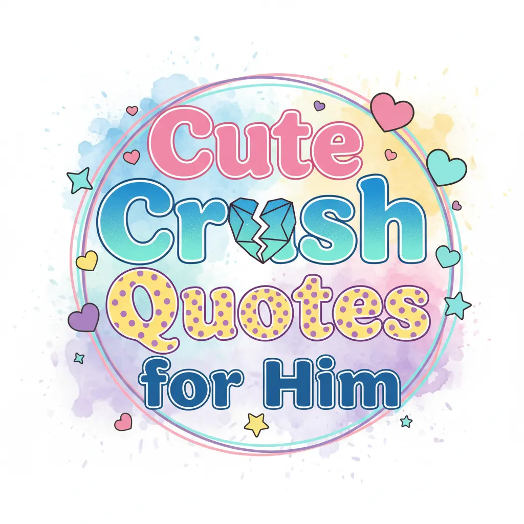Cute Crush Quotes for Him