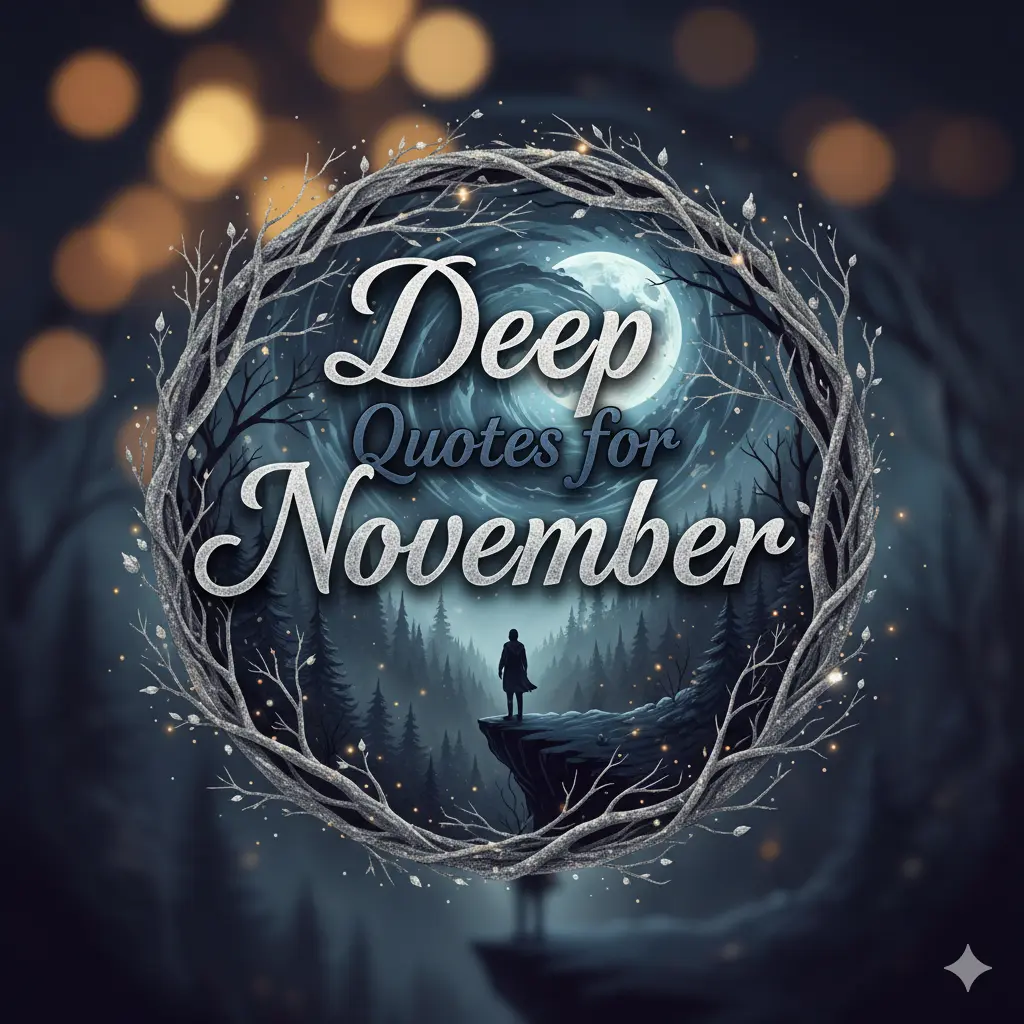 Deep Quotes for November