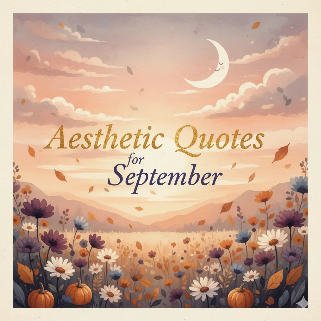 Aesthetic Quotes for September