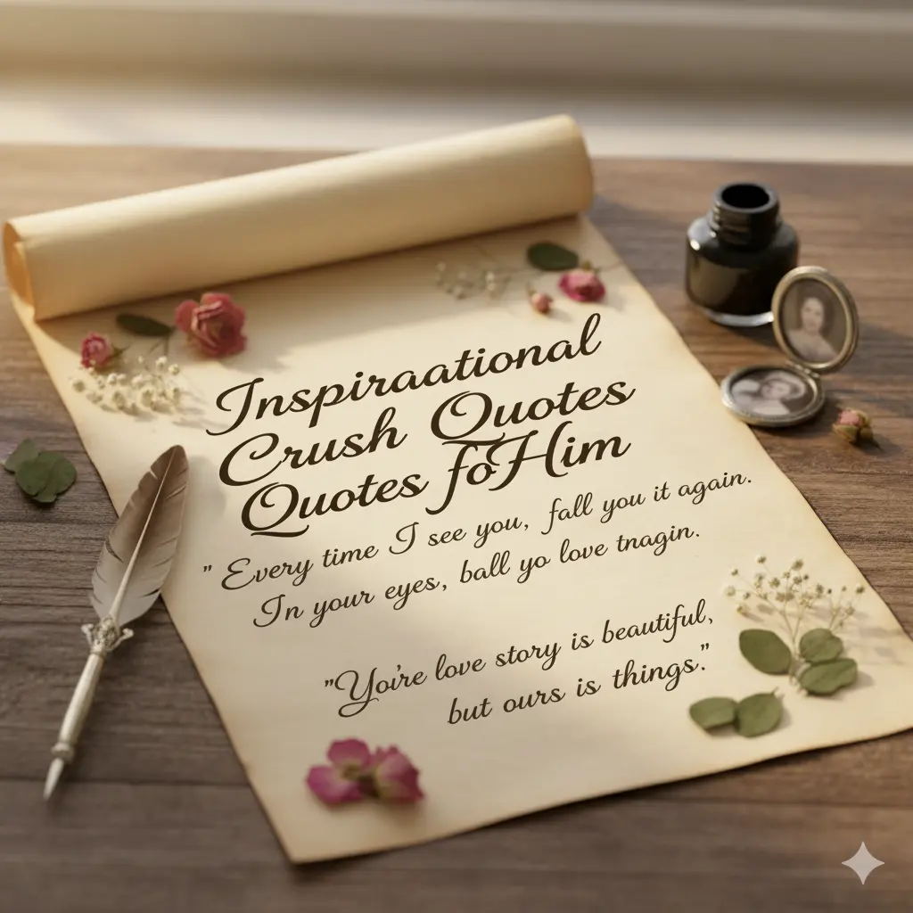 Inspirational Crush Quotes for Him