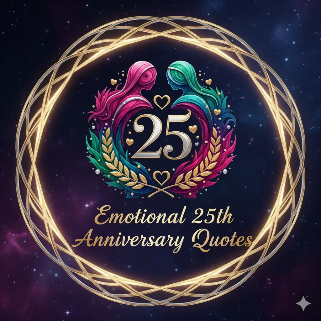 Emotional 25th Anniversary Quotes