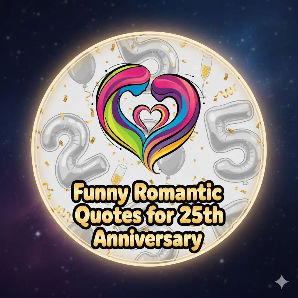 Funny Romantic Quotes for 25th Anniversary