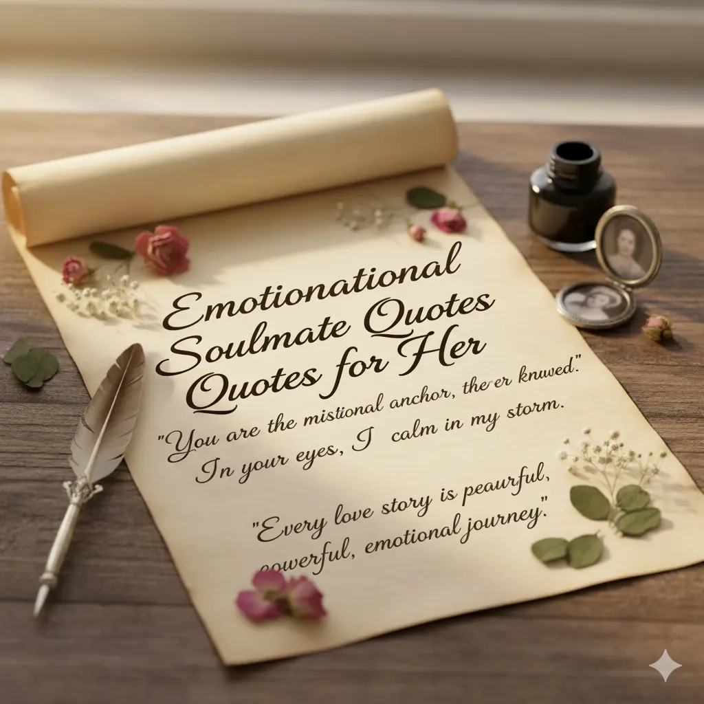 Emotional Soulmate Quotes for Her