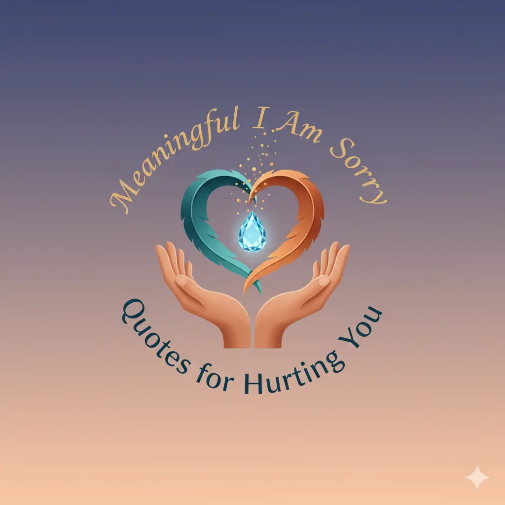 Meaningful I Am Sorry Quotes for Hurting You