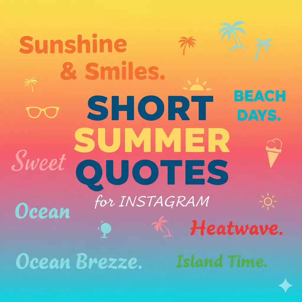 Short Summer Quotes