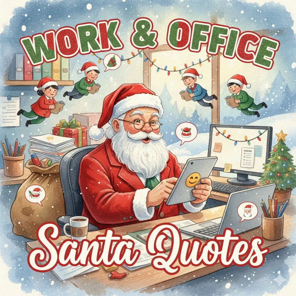 Work & Office Santa Quotes