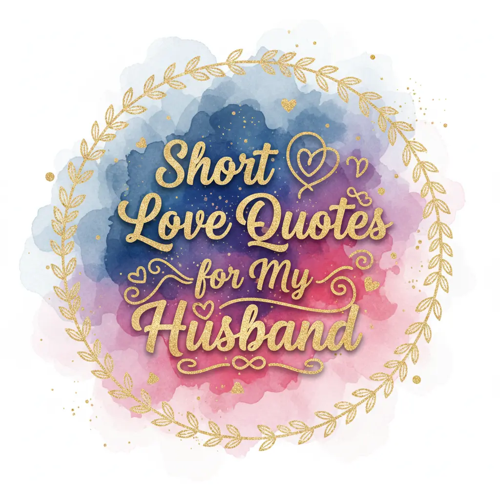 Short Love Quotes for My Husband