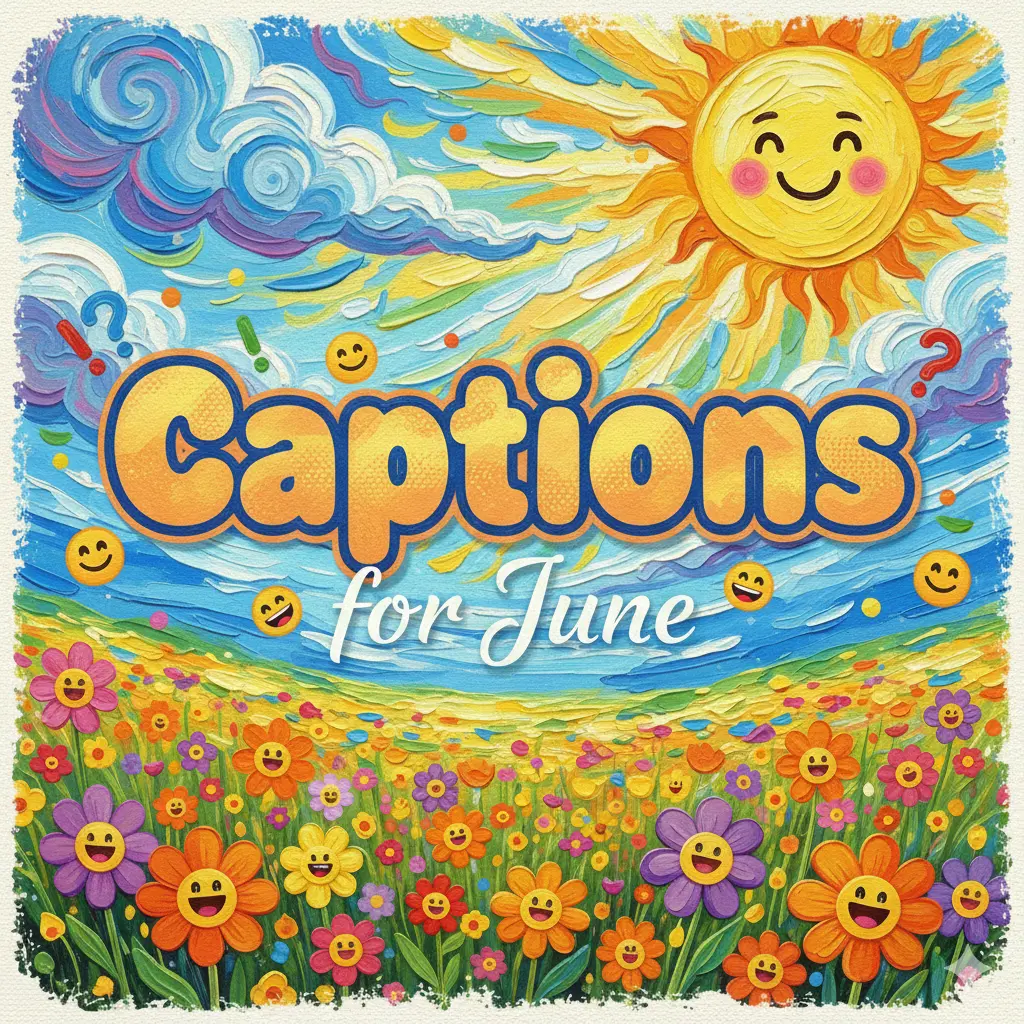 Captions for June