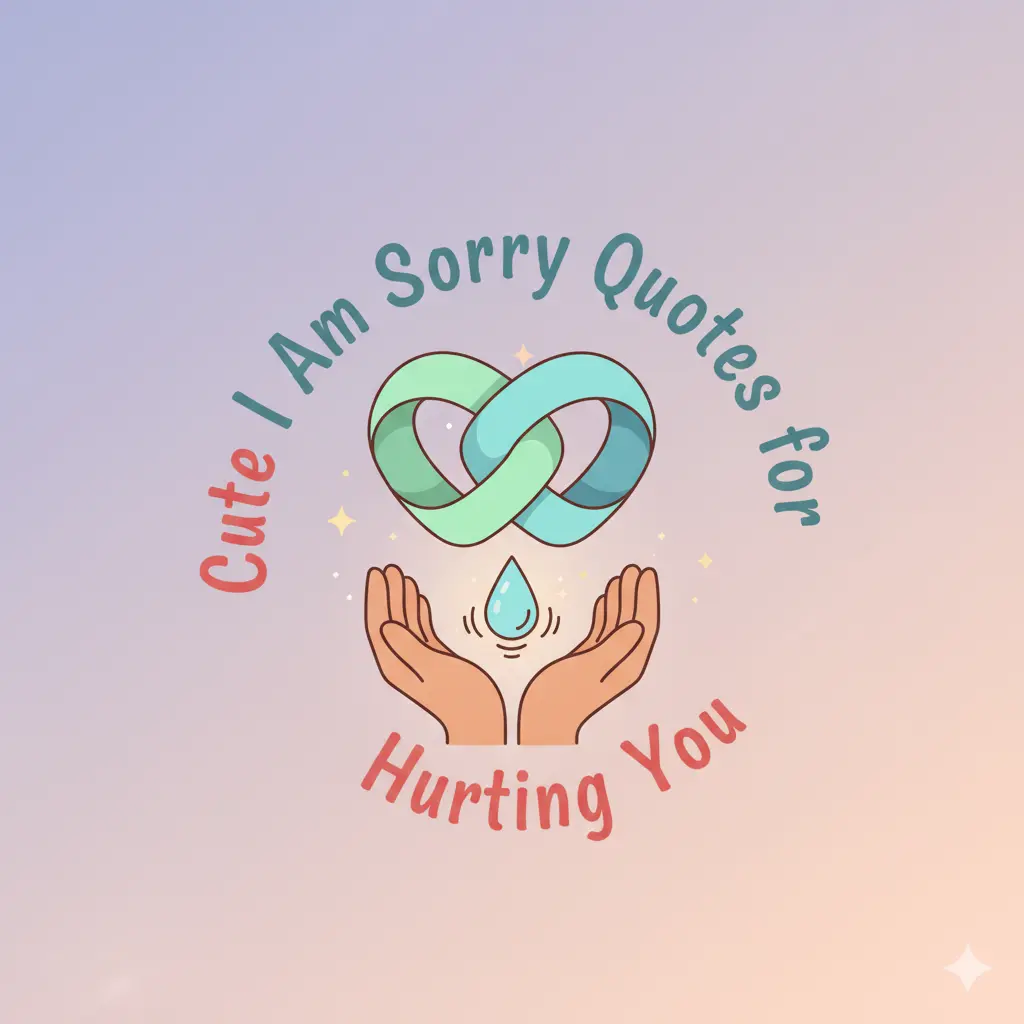 Cute I Am Sorry Quotes for Hurting You