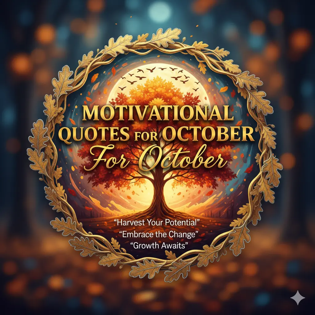 Motivational Quotes for October
