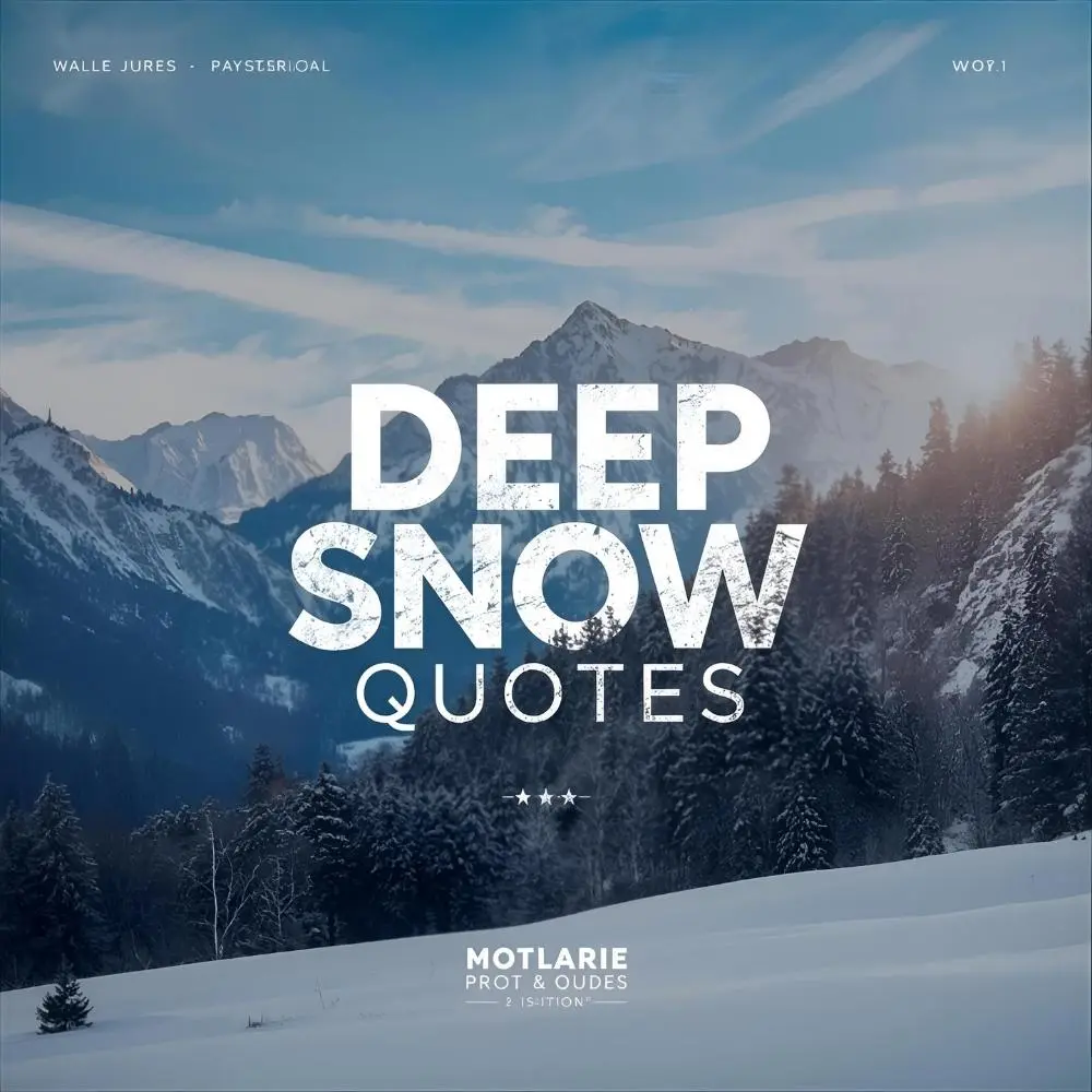 Deep Snow Quotes