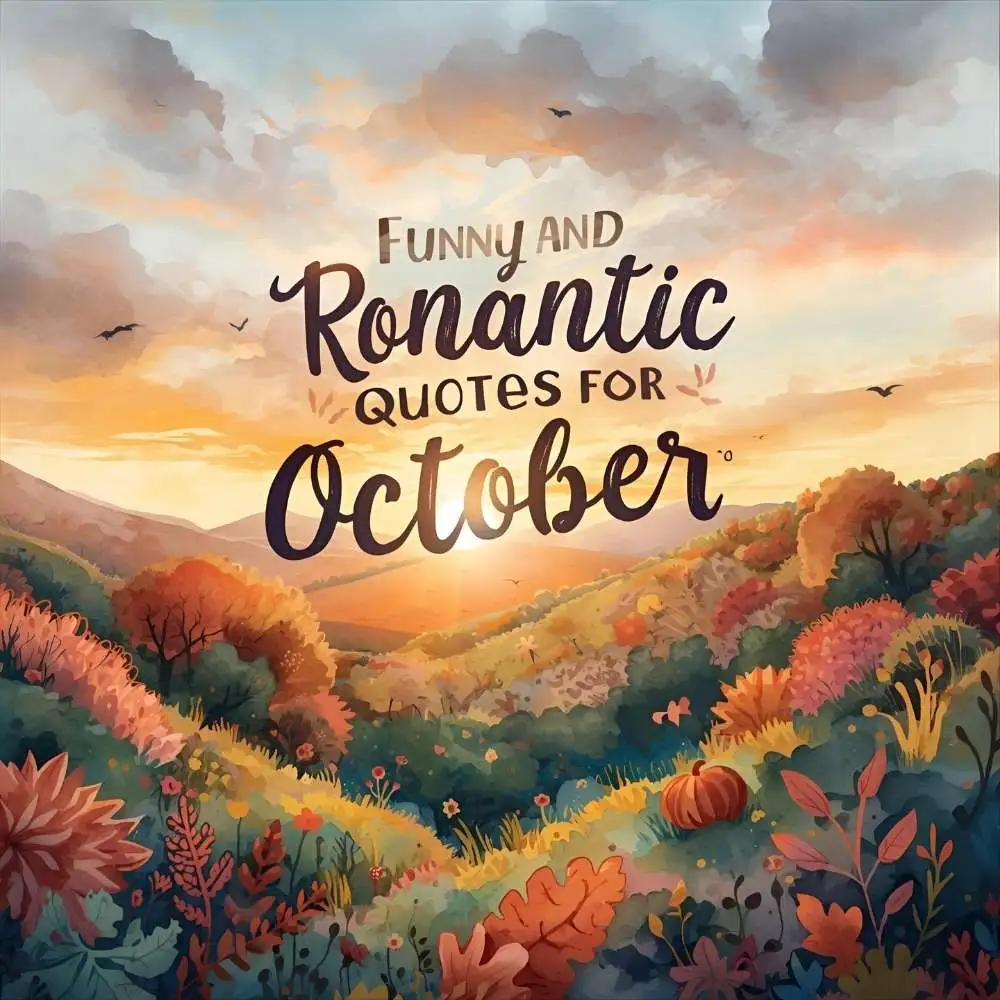 Romantic Quotes for October