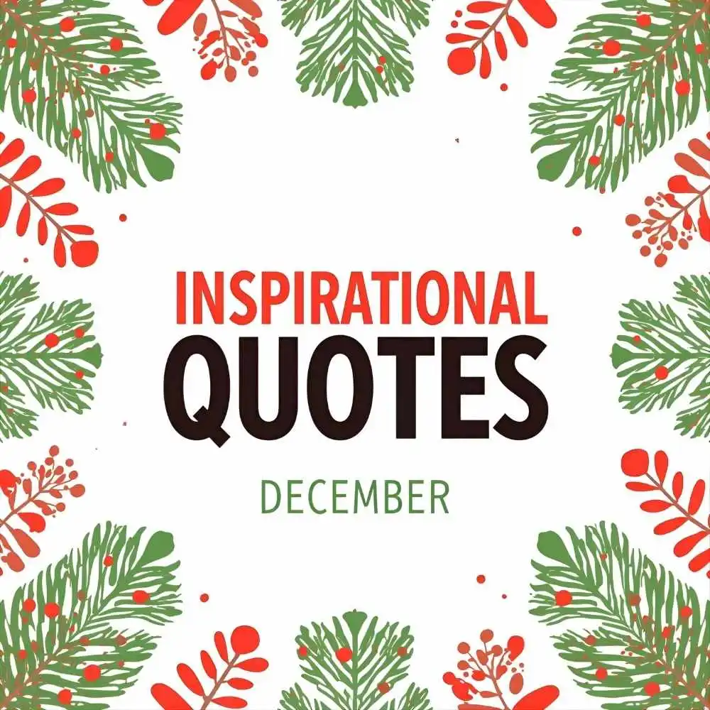 Inspirational Quotes for December