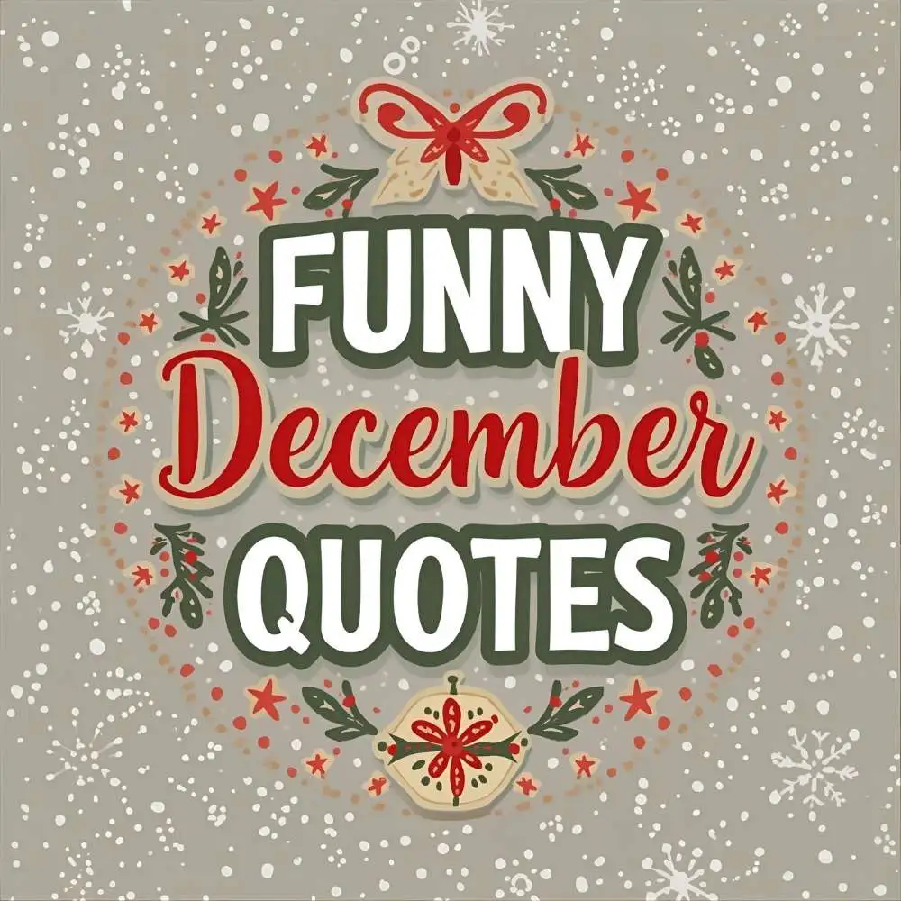 Funny December Quotes