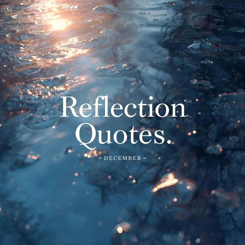 Reflection Quotes for December