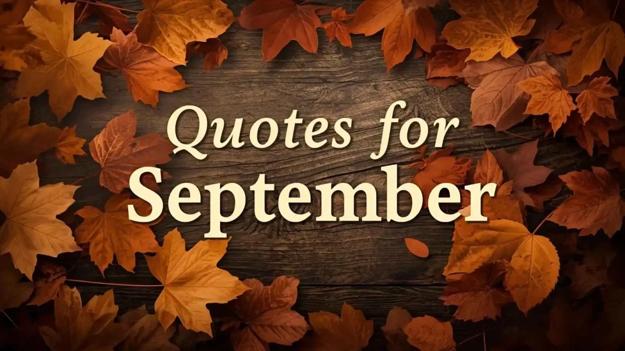 Quotes for September