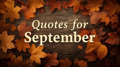 Quotes for September