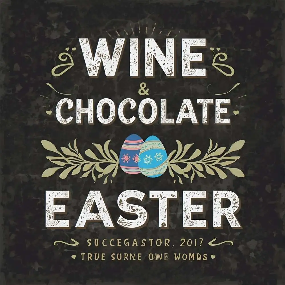 Wine & Chocolate Easter Quotes