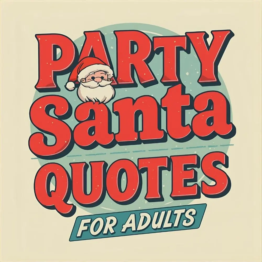 Party Santa Quotes for Adults