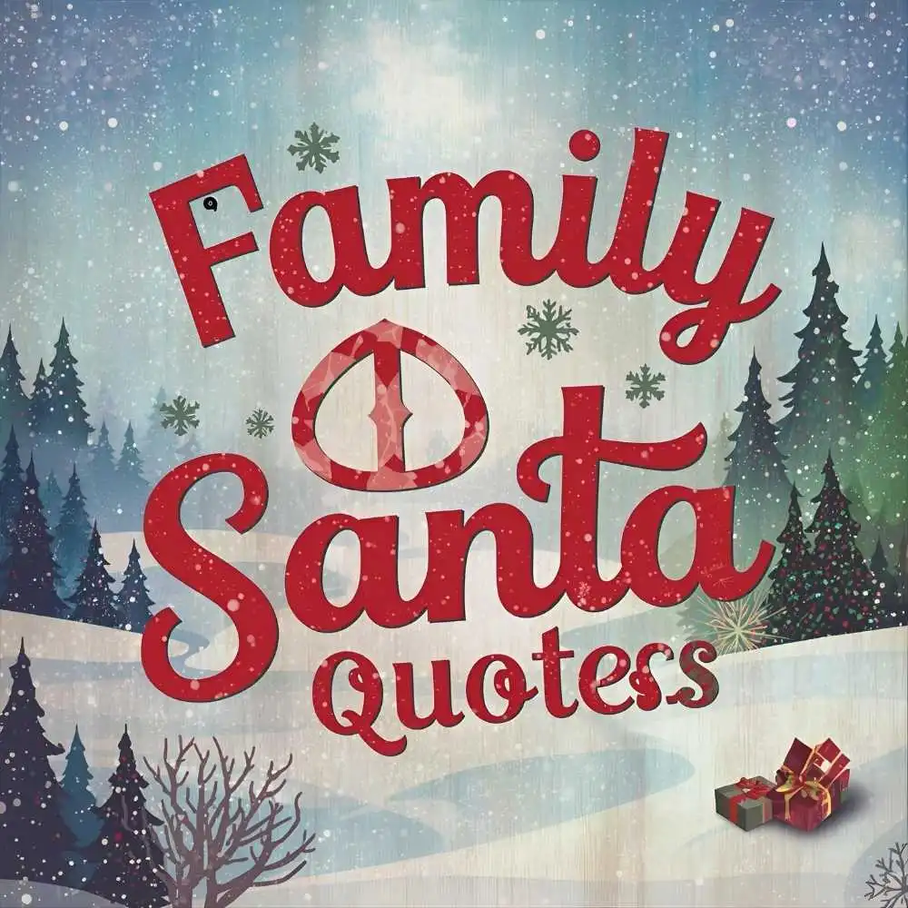 Family Santa Quotes