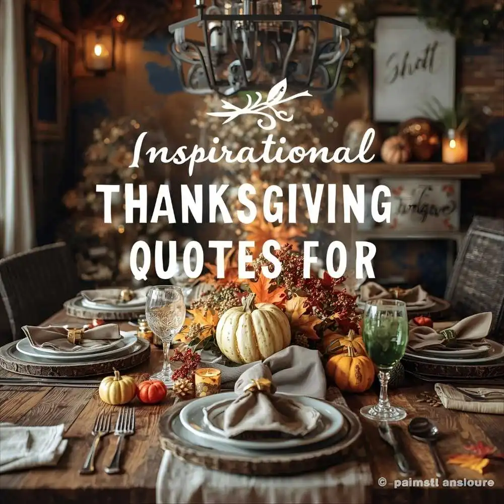 Inspirational Thanksgiving Quotes for Friends