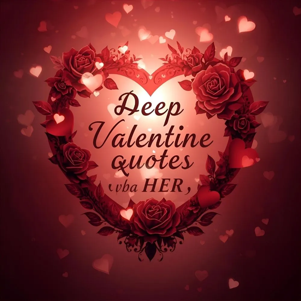 Deep Valentine Quotes for Her