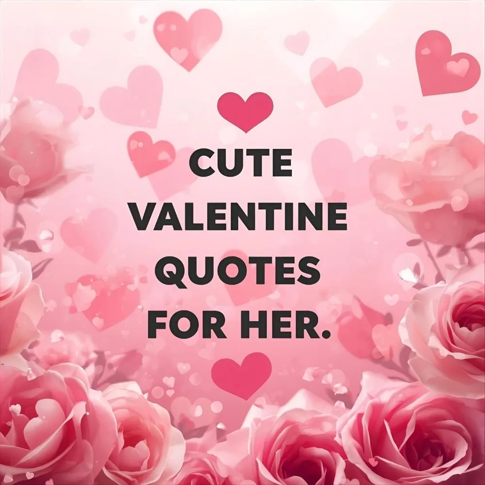 Cute Valentine Quotes for Her
