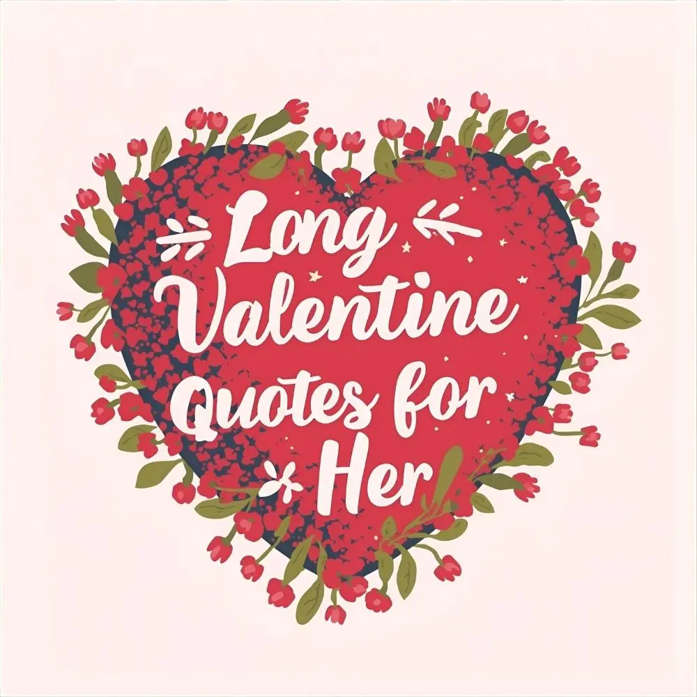 Long Valentine Quotes for Her