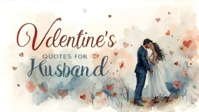 Valentine’s Quotes for Husband