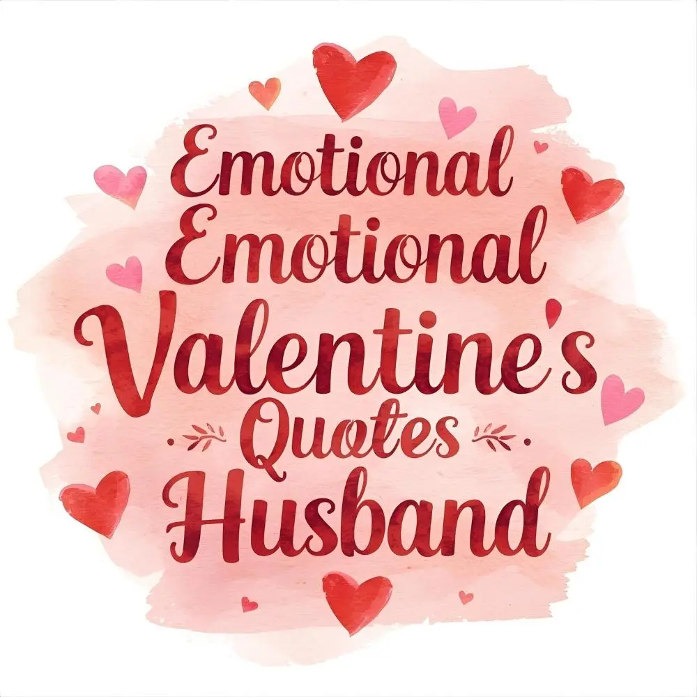 Emotional Valentine’s Quotes for Husband